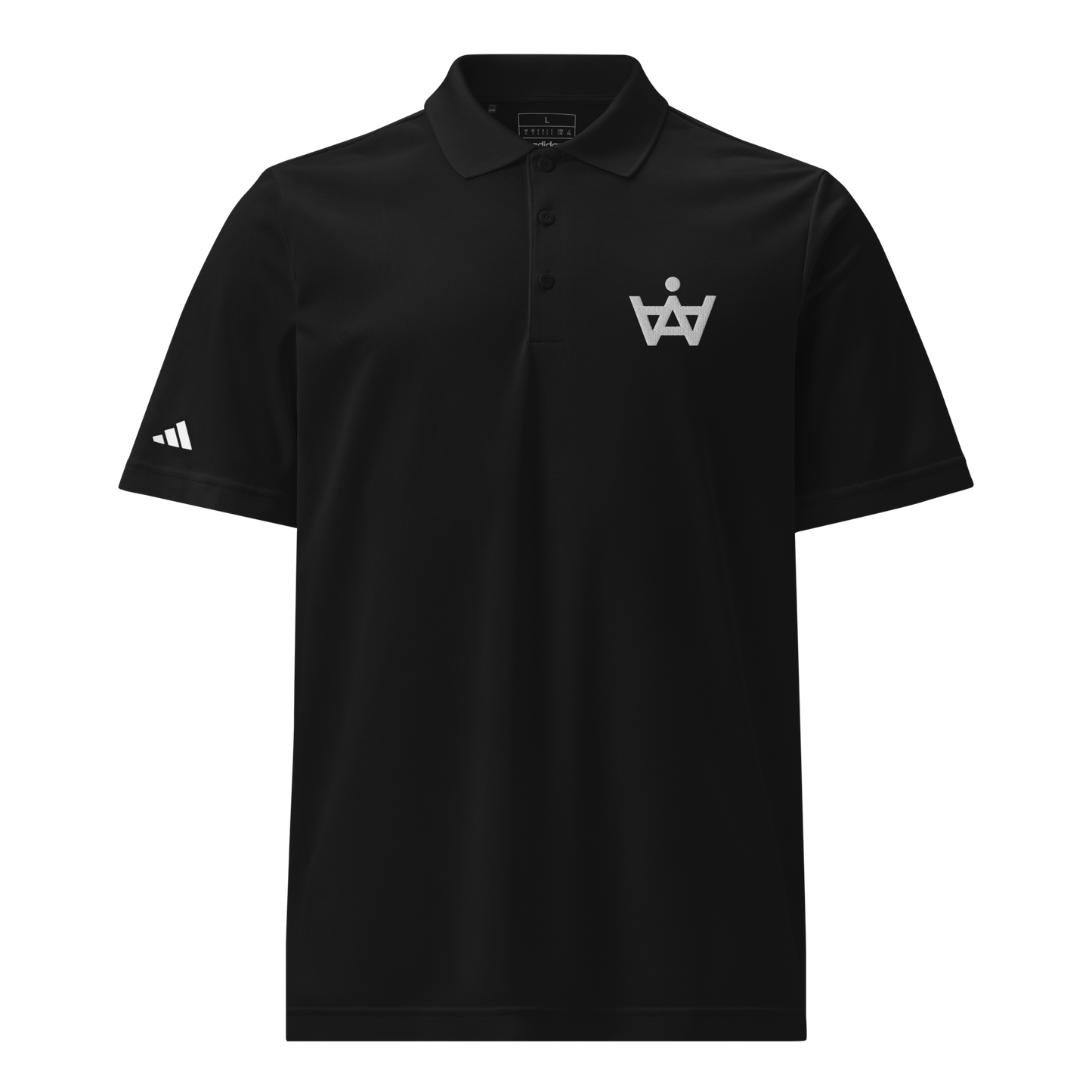 Adidas Sport Logo Polo - White Logo