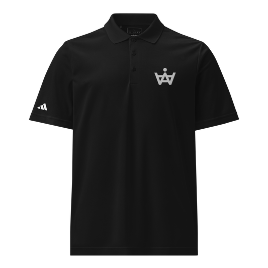 Adidas Sport Logo Polo - White Logo