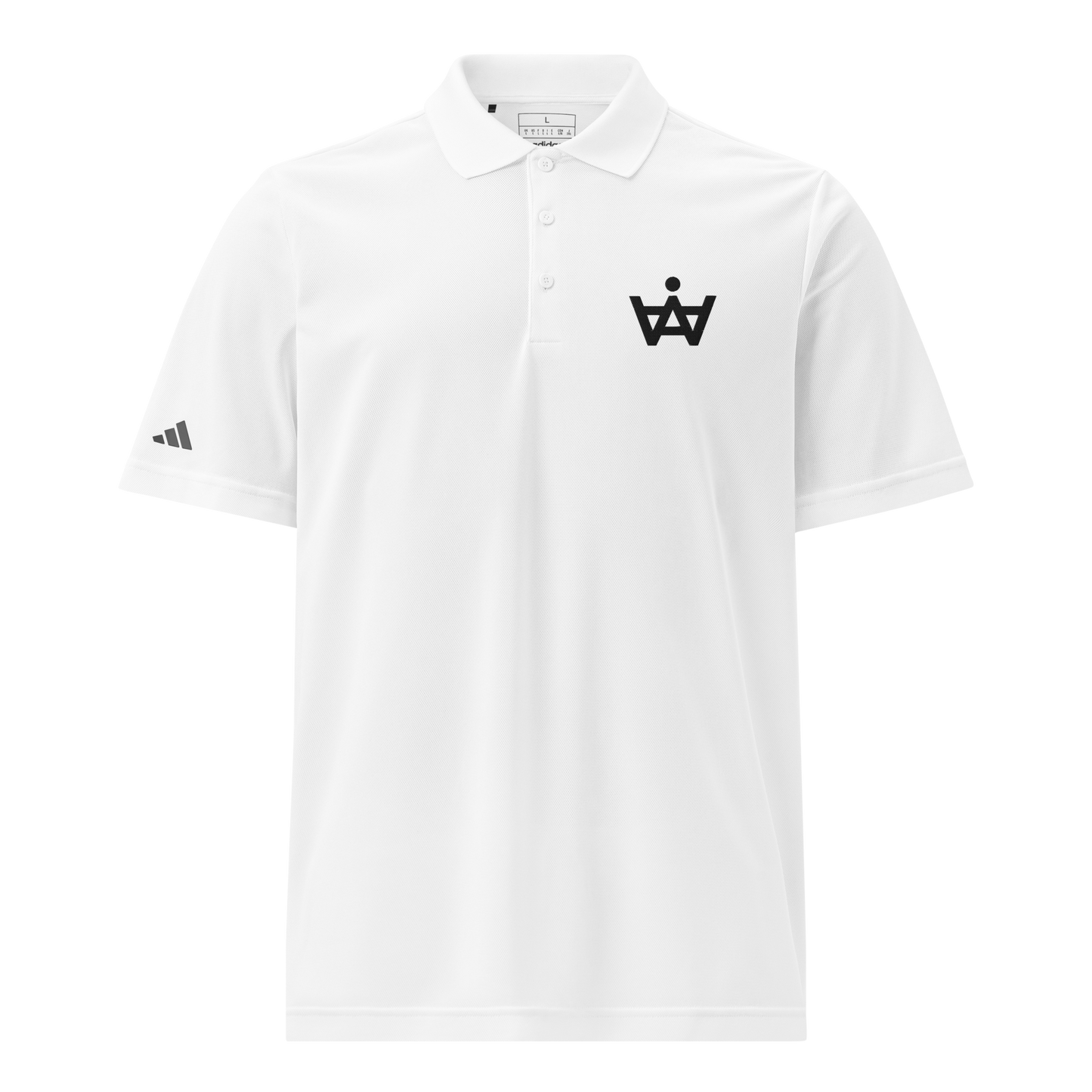 Adidas Sport Logo Polo - Black Logo