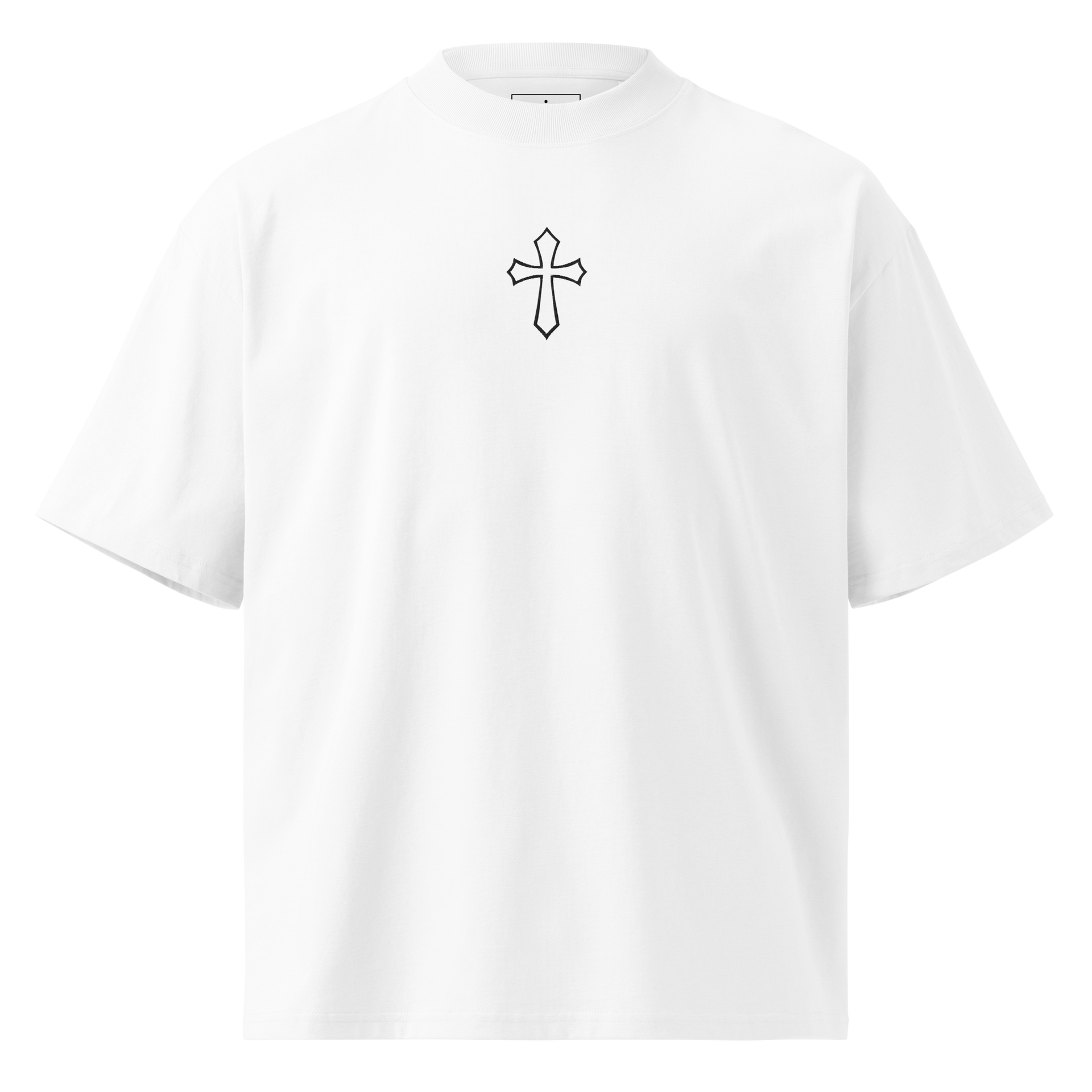 ABRAHAM CROSS TEE 新品未使用　Lサイズ Simple Oversized Cross Tee - Black Logo – Archangel Christian Apparel